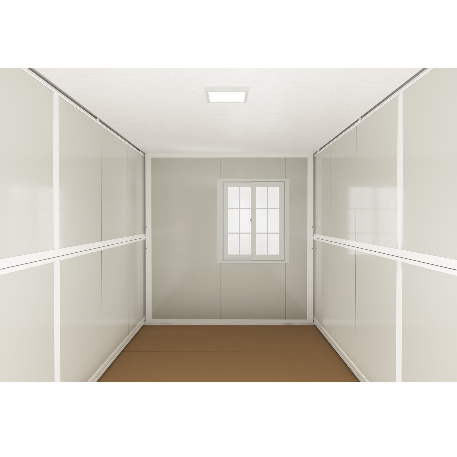 Containerhus Enkeldörr, oisolerad thumbnail