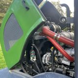 Motorrummet på hjullastaren Skipsna T8600 med generator, kylare och insugsslangar