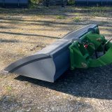 Planerskopa PS1900 från sidan med EURO/Trima-fäste på lastmaskin